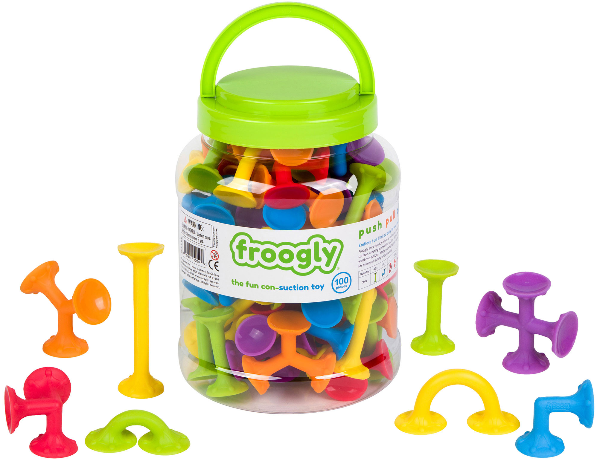 Froogly 100 pcs, innovative design providing stronger suction power