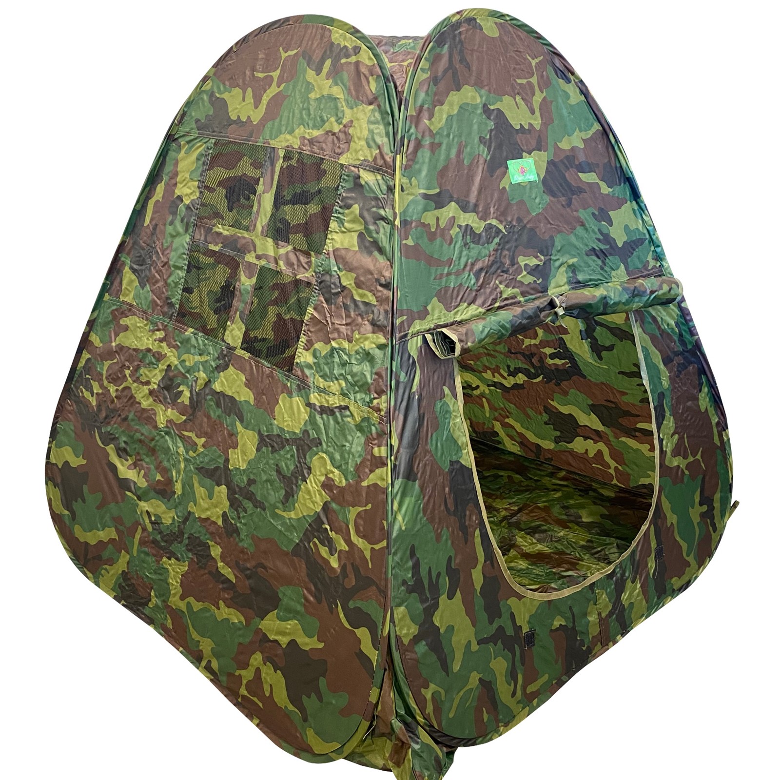Vokodo Kids Pop Up Camouflage Play Tent Foldable Indoor Outdoor Camping Style Camo Hunting Pretend Play Army Playhouse Boosts Imagination Creative Learning Perfect Toy for Children Boys and Girls