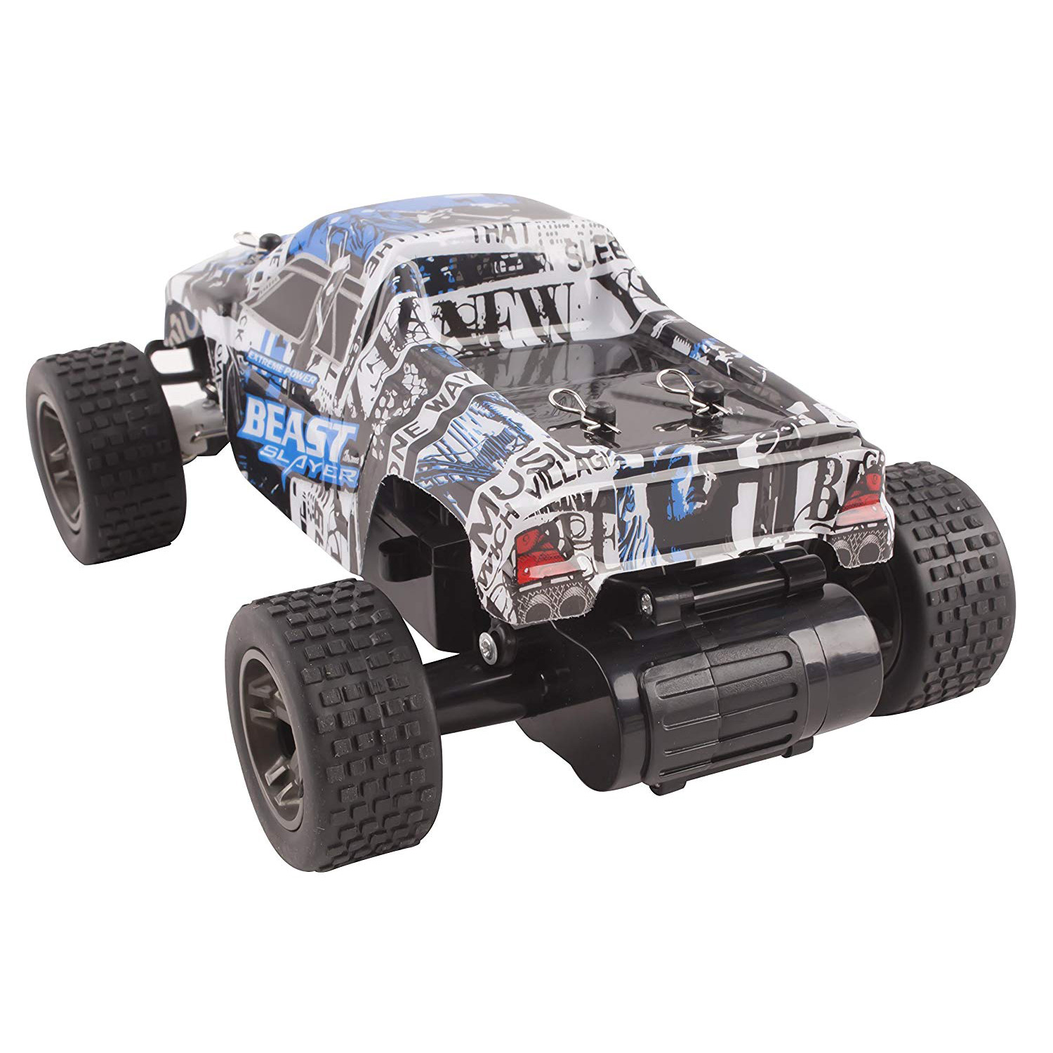 Carro controle remoto 4x4 Double Sided Leopard King Off Road 1/16