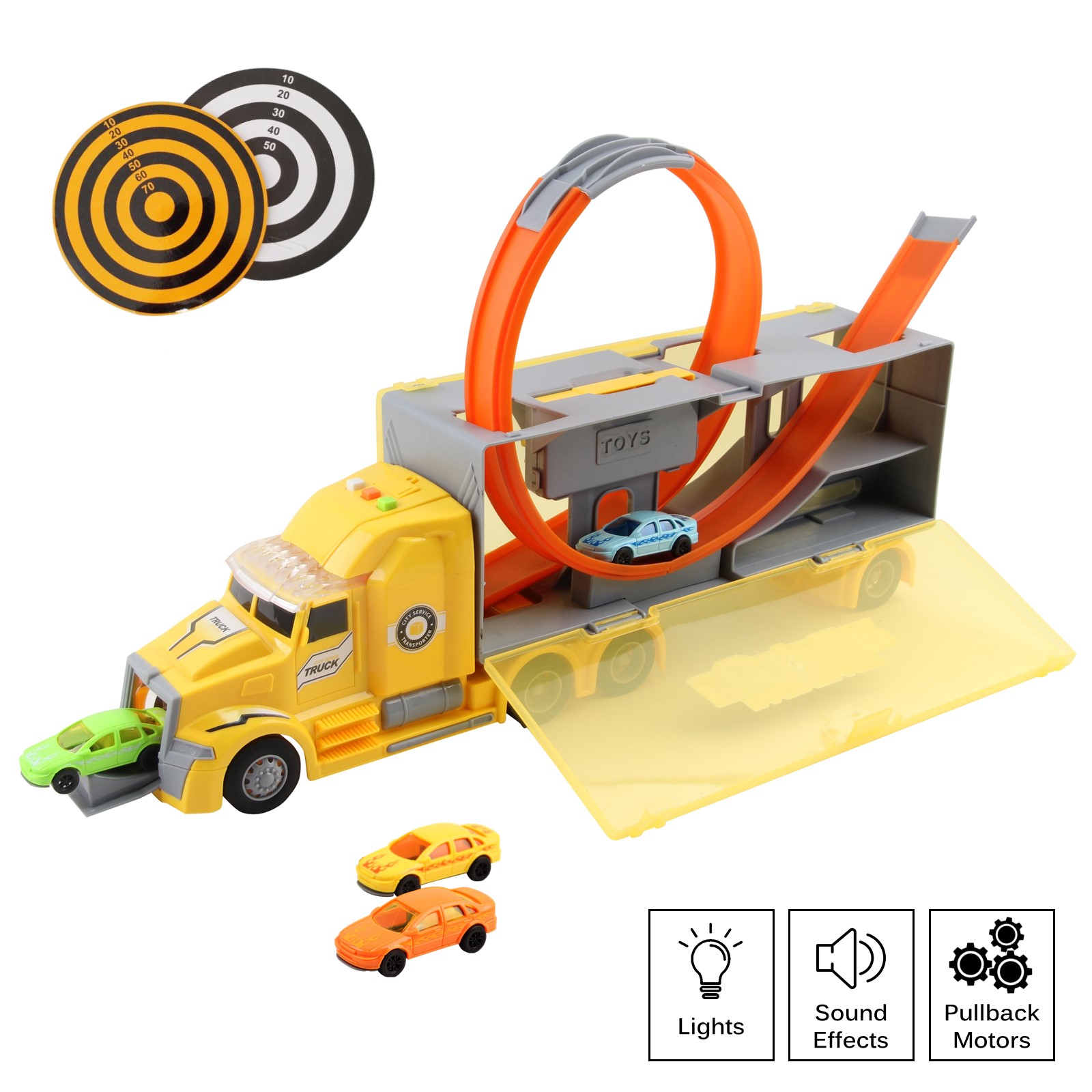 big truck and trailer toys