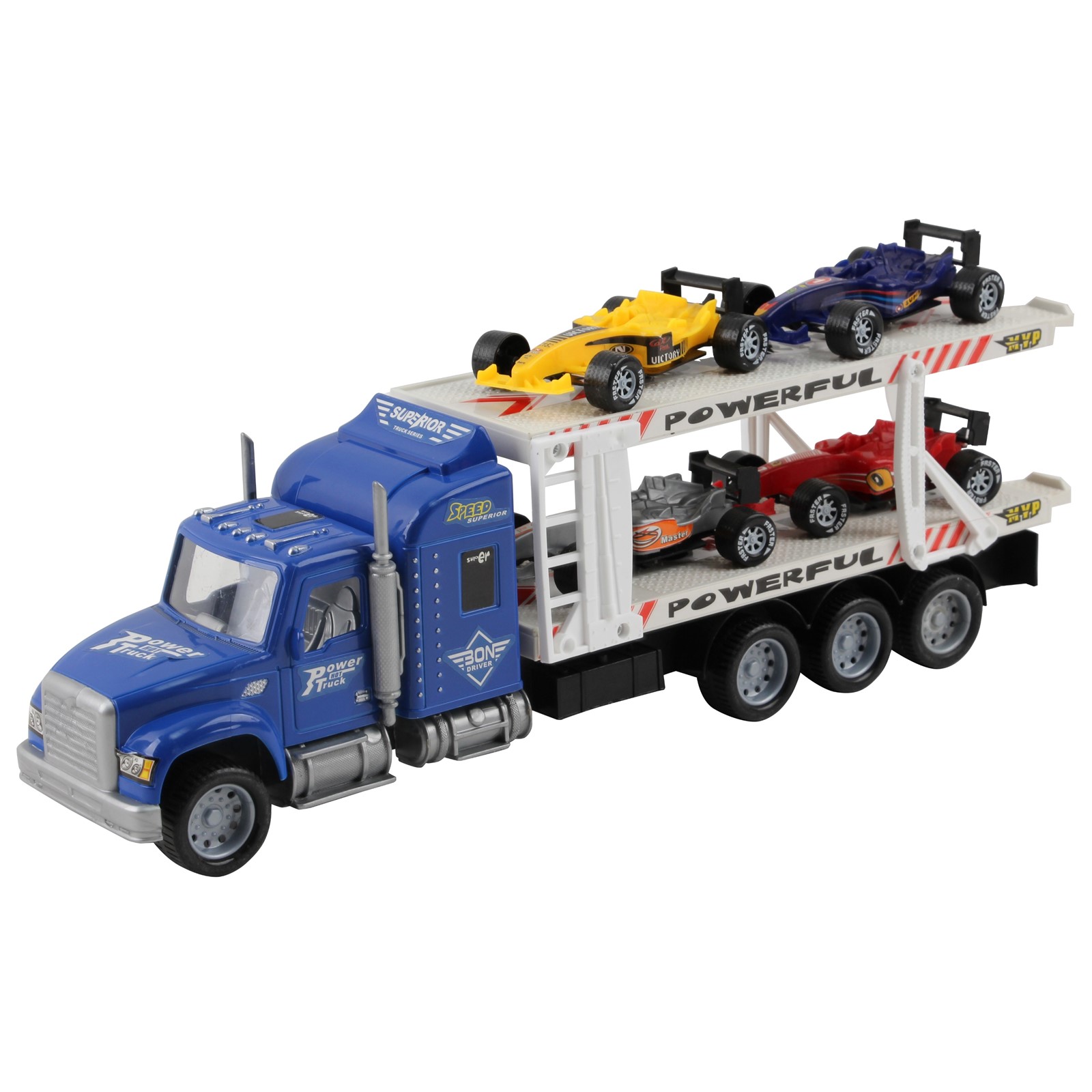 Friction Powered Trailer Truck