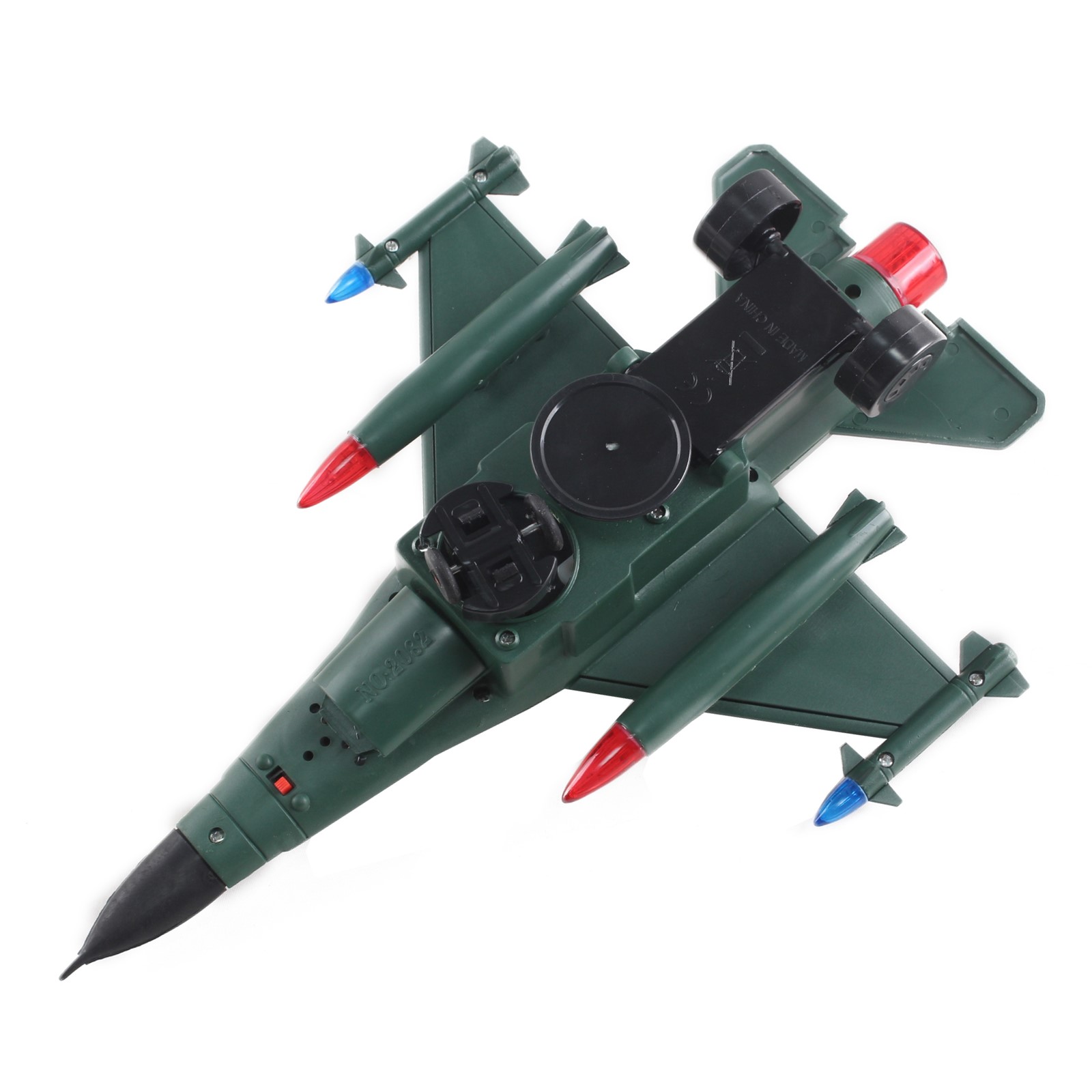 Plastic Puzzle Military Airplane Fighter Pull Back Plane Model Kids Gift Toys s/ 